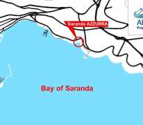 Saranda Azzurra Map